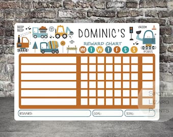 Personalised Reward Chart for Kids | Behaviour Chart | Good Behaviour Chart | Kids Routine Chart | Positive Behaviour Chart | Whiteboard