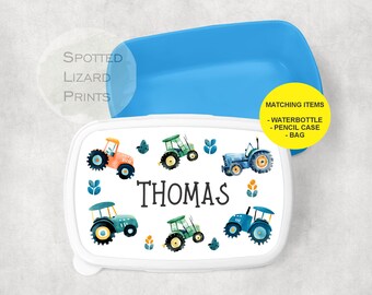 Personalised Kids Snack Box | Custom Name Lunch Box for School & Nursery | Boys Girls Lunchbox | Back to School Food Container | Box