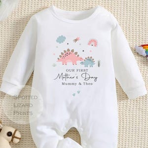 Our First Mother&#39;s Day Baby Girl / Boy Outfit (First Mother&#39;s Day 1st Mother&#39;s Day Mummy Mum Mother&#39;s Day l New Mum Gift | Love My Mum)