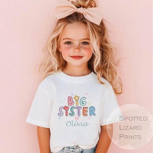 Promoted to big sister - Pregnancy announcement - Promoted to big sister T shirt - I&#39;m going to be a big sister - Big sister T-shirt
