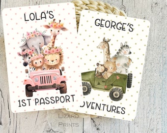 personalisierter Pass, Kinderpasshülle, erster Passhalter, Babypasshülle, Peter Kaninchen Geschenk, erstes Weihnachtsgeschenk, erster Urlaub