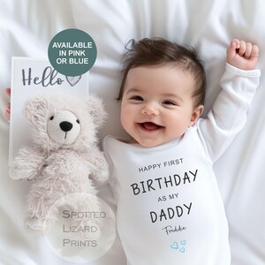 Alles Gute zum Geburtstag DADDY Baby Outfit für Mädchen / Jungen (Erster Geburtstag 1. Geburtstag Daddy Dad Geburtstag l New Dad Geschenk | Love My Dad)