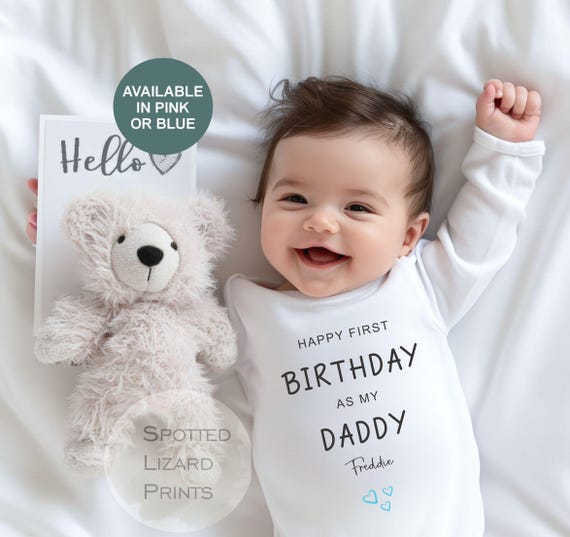 happy birthday daddy baby girl outfit