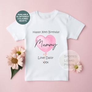 Happy 30th Birthday MUMMY Baby Outfit (First Birthday 1st Birthday Mummy Mum Birthday l New Mum Gift | Love My Mum)