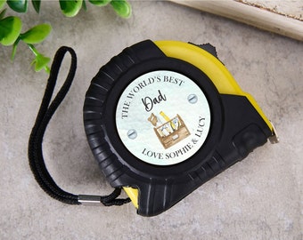 Personalised Tape Measure | Father's Day Gifts | Gift For Dad | DIY | Personalised Gift | Unique Gifts | Gift For Him | Grandad Gift - 5M