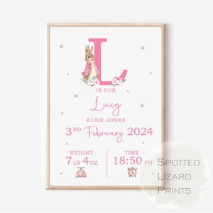 Nursery print - Wall prints for Nursery - Nursery art - prints for nursery wall - personalised nursery wall art - personalised nursery print