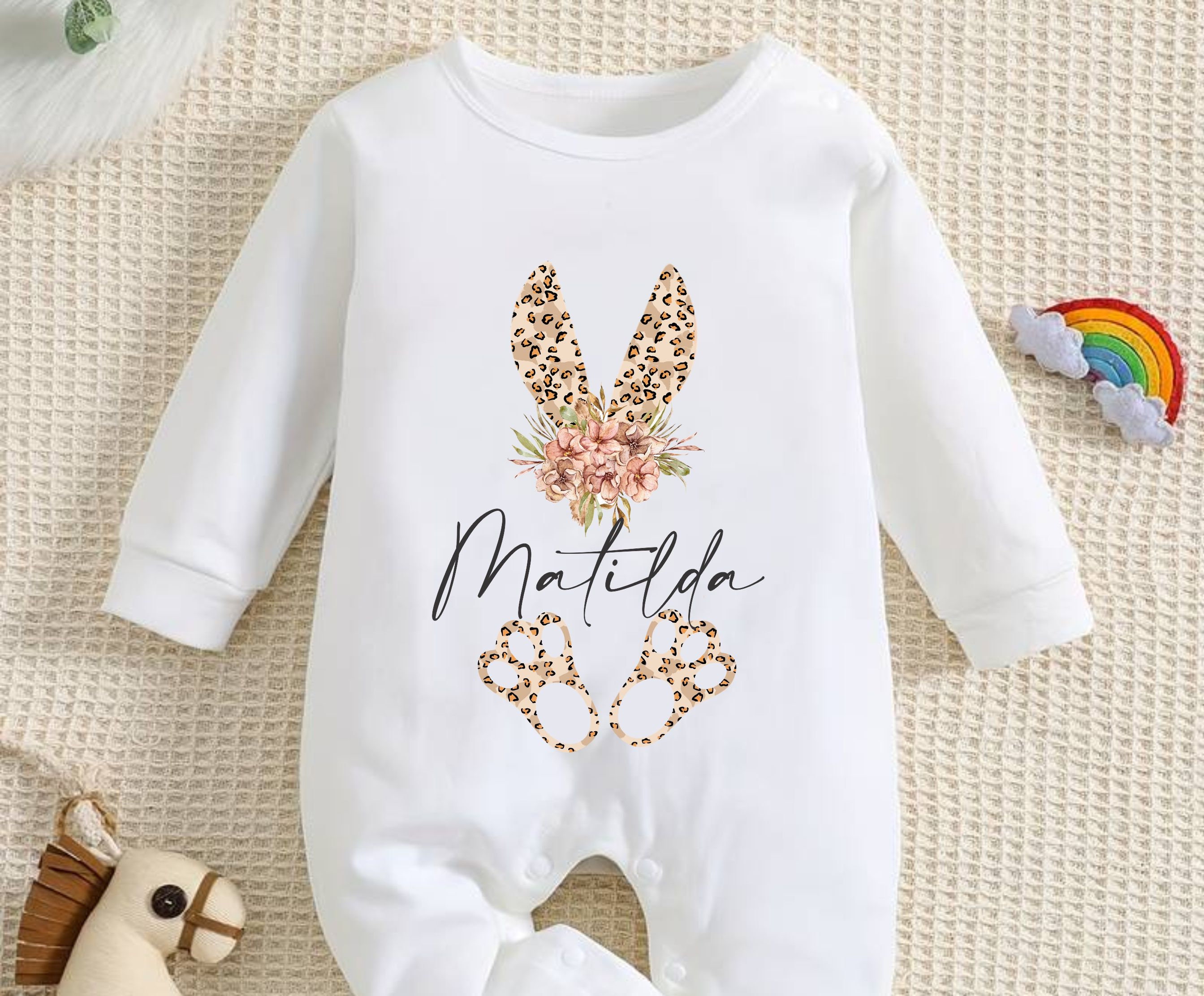 Easter Kids clothing, Personalised Clothes, Easter Baby Clothes, Baby Romper, Baby Vest, My first Easter, personalised my first Easter