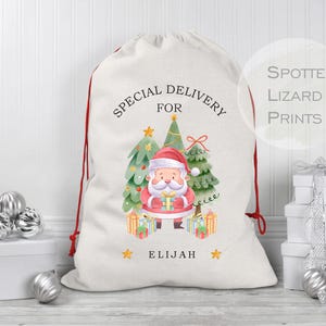 Personalised Santa Sack - Santa Sack - Santa sacks personalised - Santa Bag - Christmas present sack - Christmas gift sacks - Christmas Sack