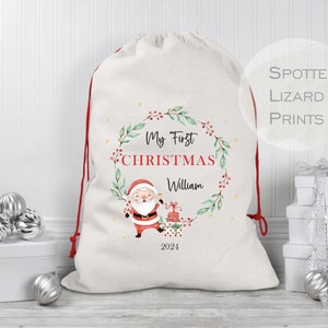 Personalised Santa Sack - Santa Sack - Santa sacks personalised - Santa Bag - Christmas present sack - Christmas gift sacks - Christmas Sack