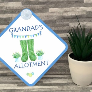 Plaque de remise de grand-père, plaque de jardinage, cadeau de fête des pères, plaque de jardinage, cadeau d&#39;anniversaire, plaque de remise extérieure