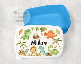 Personalised Kids Snack Box | Custom Name Lunch Box for School & Nursery | Boys Girls Lunchbox | Back to School Food Container | Box