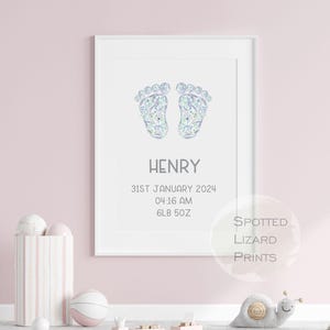 Nursery print - Wall prints for Nursery - Nursery art - prints for nursery wall - personalised nursery wall art - personalised nursery print