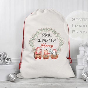 Personalisierter Nikolaussack - Nikolaussack - Nikolaussäckchen personalisiert - Nikolaussack - Weihnachtsgeschenksack - Weihnachtsgeschenksack - Weihnachtssack