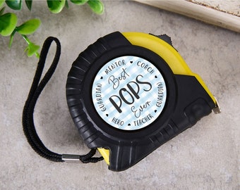 Personalised Tape Measure | Father's Day Gifts | Gift For Dad | DIY | Personalised Gift | Unique Gifts | Gift For Him | Grandad Gift - 5M