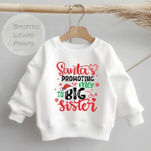 Custom Party Shop Youth “Big Brother” Christmas Raglan Shirt – Red 3/4 Sleeve Holiday Tee - View #2