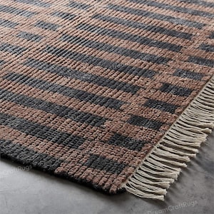 Hand-Knotted Wool Oushak Rug: 12x15 Modern Living Room Carpet
