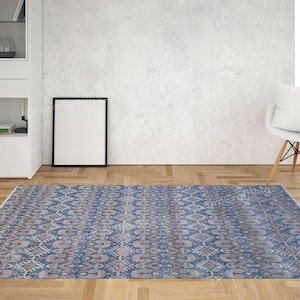 Hand-Knotted Wool Oushak Rug: 12x18 Contemporary Design
