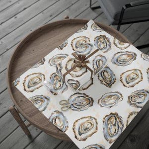 Elegant Oyster Shell Wrapping Papers | Sophisticated Gift Wrap for Celebrations, Birthdays, Weddings, Eco-Friendly Paper