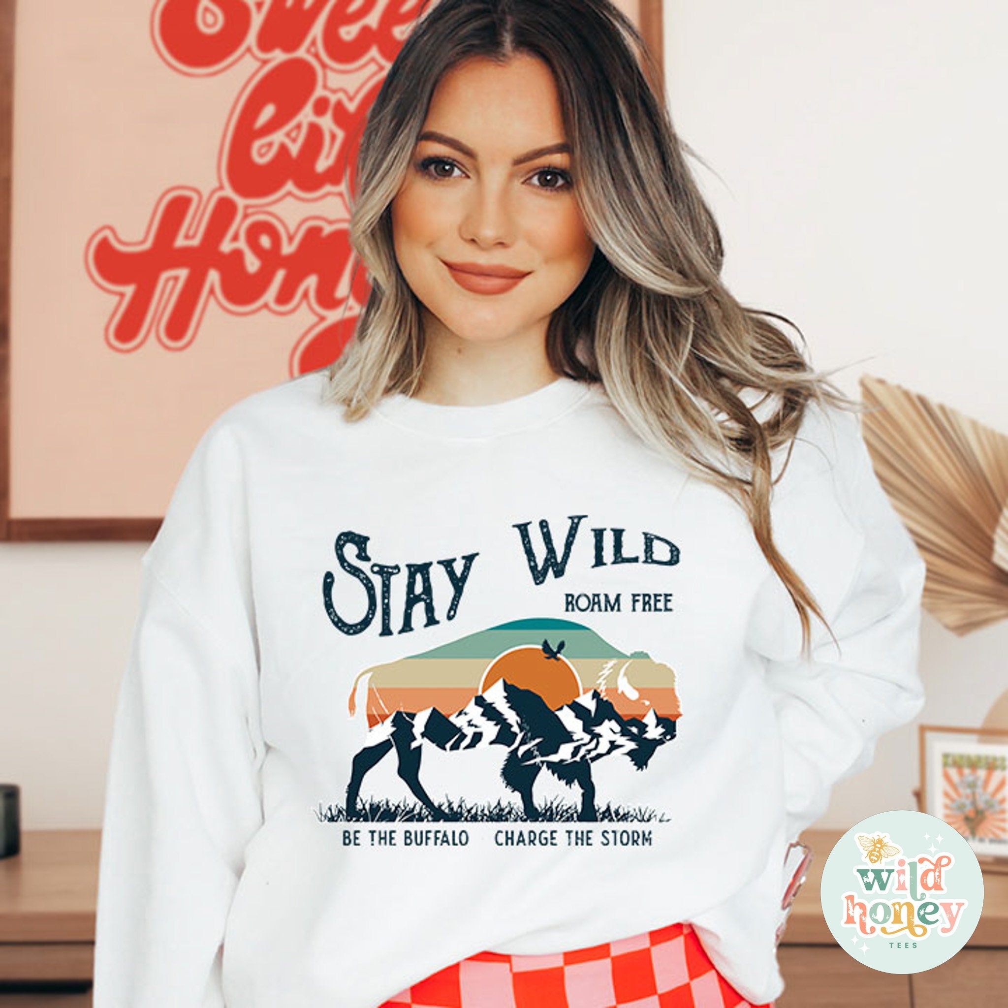 Wild honey sweatshirt cheap