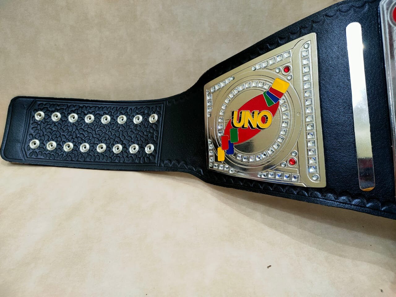 UNO Wrestling Heavyweight Championship Belt UNO Card Game Adult