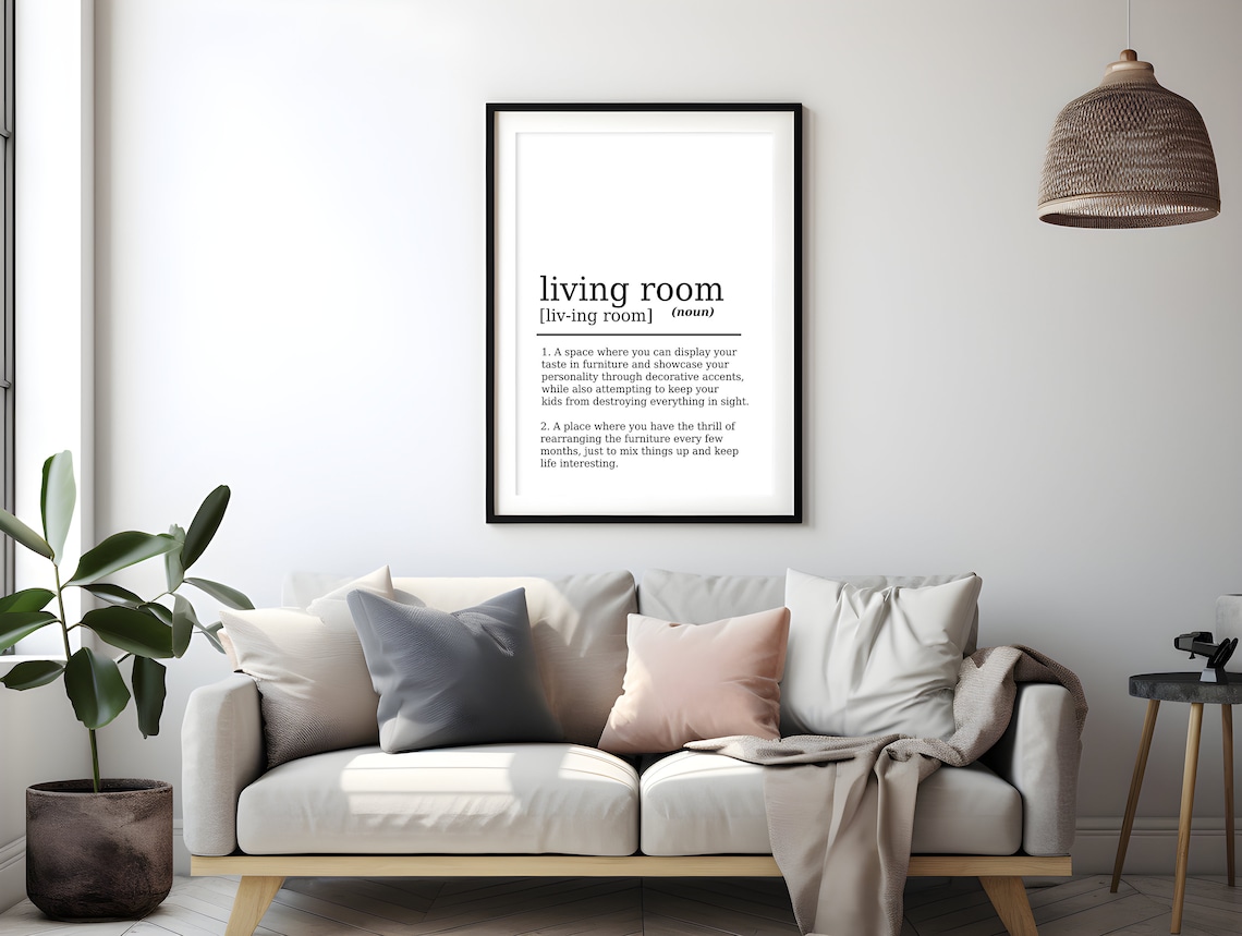 Funny Living Room Dictionary Definition Living Room Definition Quote