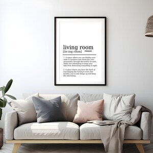 Funny Living Room Dictionary Definition Living Room Definition Quote ...