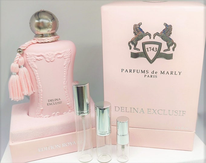Collection of 3 Perfume Samples 2ml Each Parfums De Marly Delina