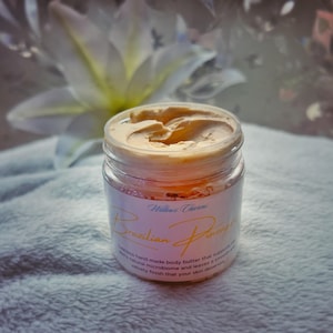 Brazilian Pineapple Whipped Body Butter With Vitamin E & Sweet Almond Oil - Shea Butter, Organic Skin Care Products, Moisturiser