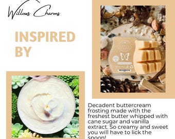 Vanilla Whipped Buttercream Body Butter - Bakery Fragrance Skin Care, Natural