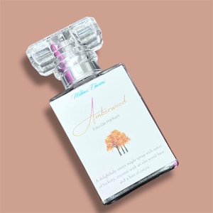 Amberwood Perfume, Warm Maple Hickory Scent, Coconut, Cocoa, Unisex Artisan Fragrance