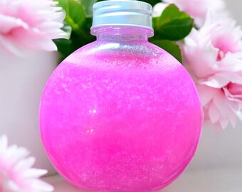 Baby Powder Bubble Bath & Body Wash ~ Rose Geranium, Floral, Moisturising Soap, 300g