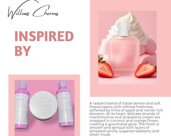 Yum Boujee Strawberry Haircare With Argan Oil - Shampoo, Conditioner, Hair Mask, Marshmallow Candy
