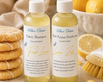 Multi Purpose Cleaner - Fabric & Carpet Shampoo Concentrated - Fragranced All Floor Types Disinfectant Personalised