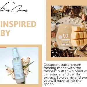 Vanilla Buttercream Body Spray – Kakfrosting, Alkoholfri Gourmand Kakparfym