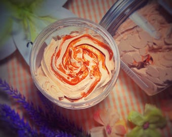 Gingerbread Moisturising Whipped Soap, Shaving Cream, Bakery, Gourmand, Skin Care, Hand Made Soap, Exfoliating Shower Scrub