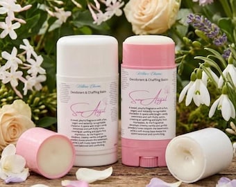 Silky Natural Deodorant Balm | Aluminium Free Cream | Underarm & Anti Chafe Balm | Vegan Friendly