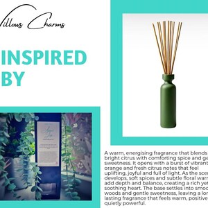 Difusor de varillas Jing Ancient Ritual: aromaterapia intenso, set de regalo para un nuevo hogar