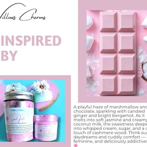 Sweet Tooth Marshmallow & Chocolate Body Butter, Whipped Cream With Ginger image 1
