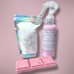 Home Cleaning Gift Set – Eco-Friendly, Home Fragrances, Wax Melts, Carpet Freshener