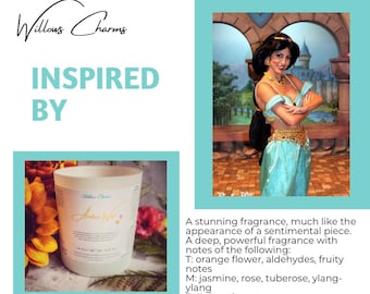 Arabian Wish Candle: OUD Floral Luxury Scented Soy Blend, Super Strong Aroma, Arabic