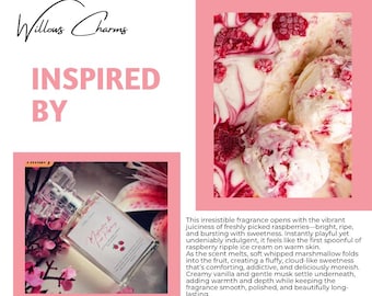 Fresh Raspberry & Marshmallow Parfum – Juicy Berries, Vanilla Whipped Marshmallow, Soft Musk