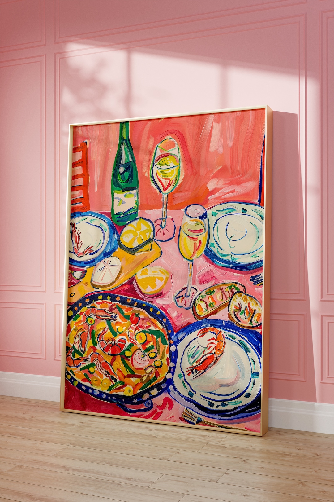 Dining Room Poster, Kitchen Decor, Kitchen Print, Matisse, Dopamine ...