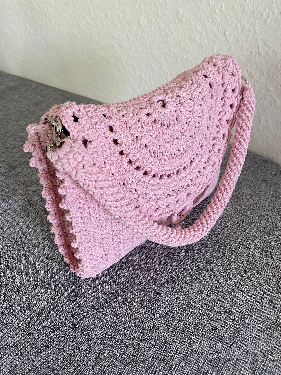 Crochet Clutch Bag / Crochet Summer Bag / Crochet Purse Etsy