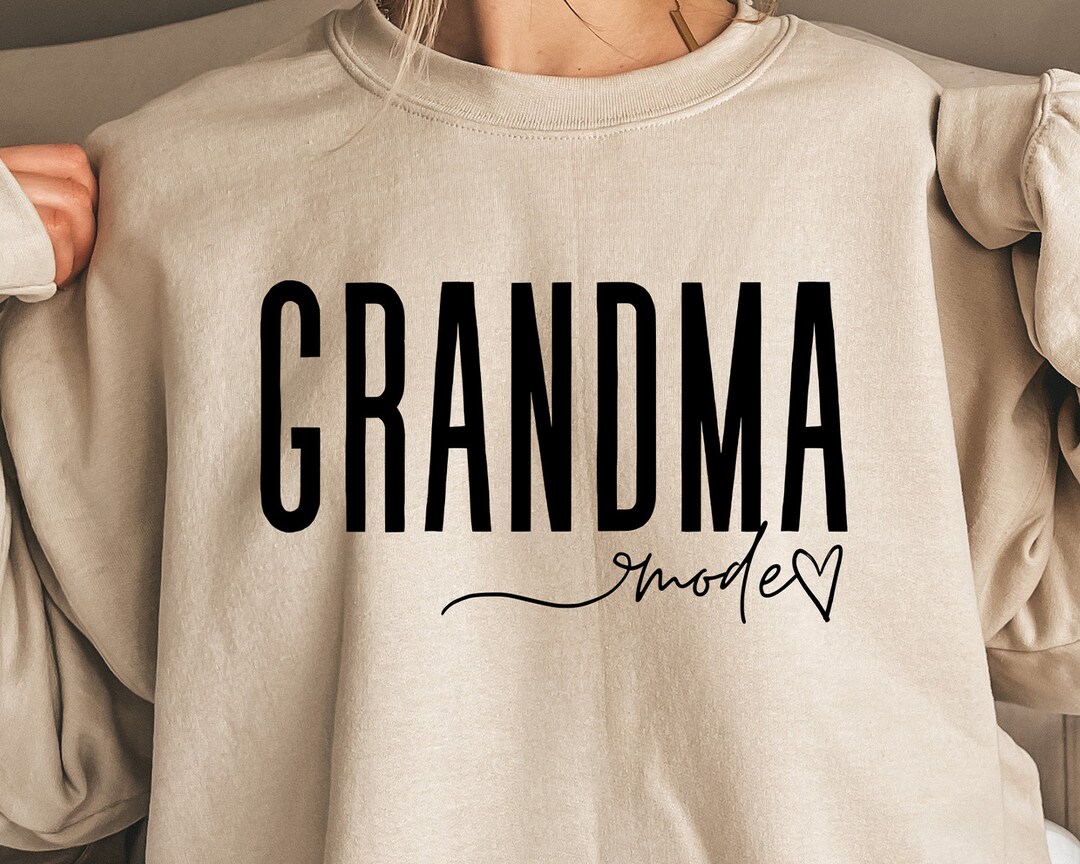 Grandma Mode SVG PNG PDF, Funny Grandma Svg, Grandkids Svg - Etsy