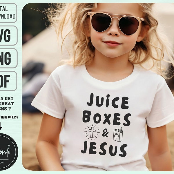 Juice Box And Jesus SVG PNG PDF, Trendy Christian Svg, Religious Svg, Faith Svg, Biblical Toddler, Jesus, Bible Verse, Commercial License