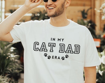 Rolig kattpappa SVG PNG PDF, I min kattpappa-era, rolig kattpappa-tröja Svg, rolig katt Png, kattpappa Svg, kommersiell licens