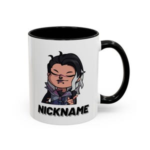 Personalized Valorant Fade Mug: Gamer Gift