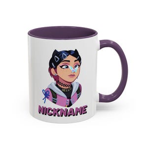 Personalized Valorant Clove Mug: Gamer Gift