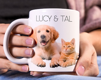 Taza de gato personalizada Taza de perro personalizada Taza de mascota personalizada Taza de papá de gato Taza de mascota personalizada Taza de gato personalizada Regalo de mamá de gato Regalo de papá de gato Recuerdo de mascota