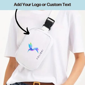 Custom Fanny Pack with Name Personalized Bum Bag Cross Body Bag Bachelorette Fanny Pack for Bridesmaid Unique Sorority Bag Shoulder Belt Bag